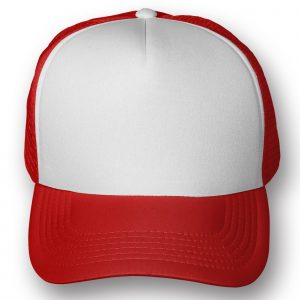 Czapka truckera - Czerwony - RD