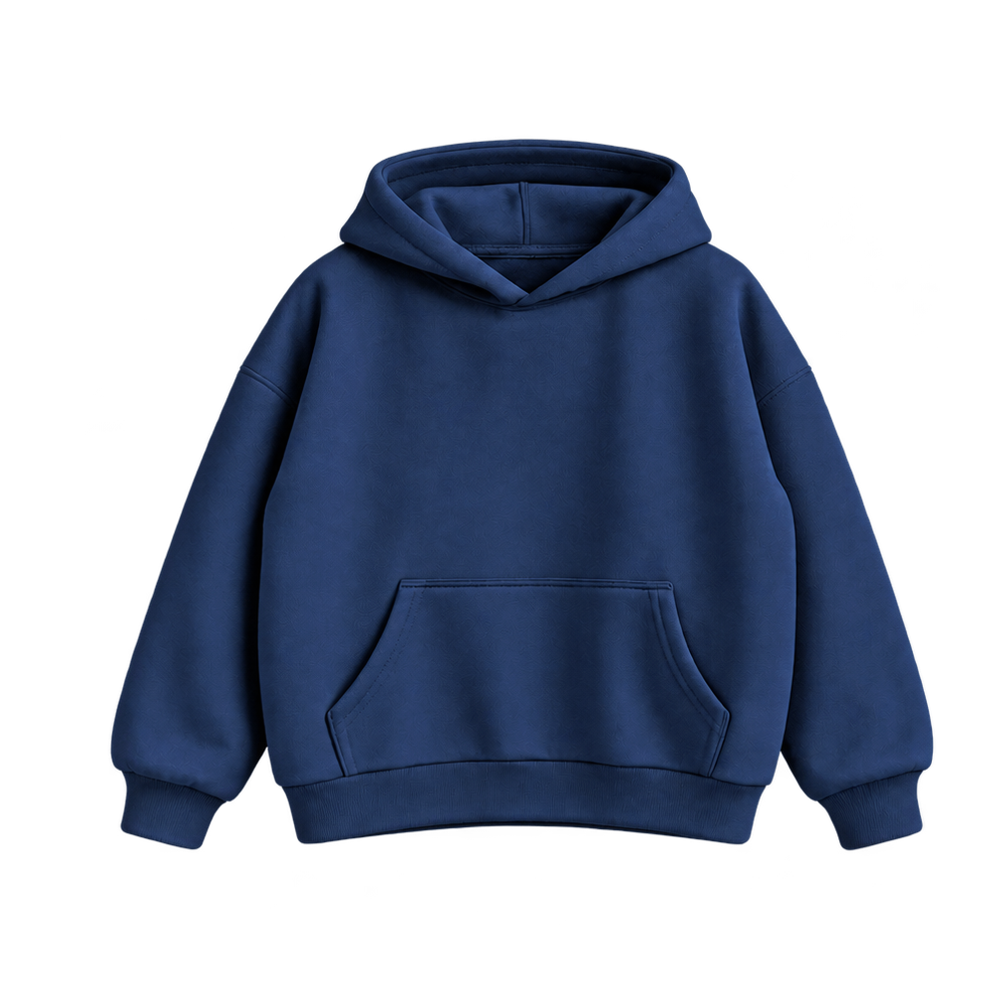 Bluza dziecięca z kapturem - Granatowy (RB)