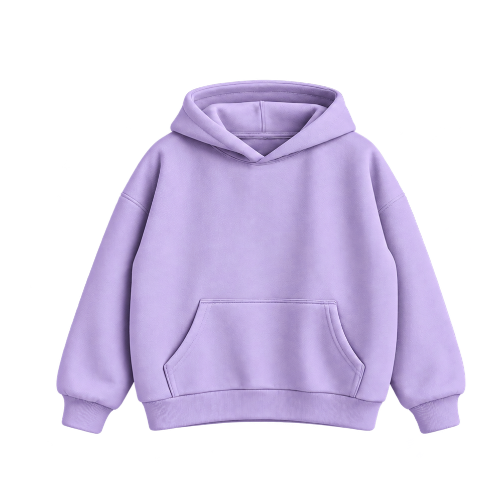 Bluza dziecięca z kapturem - Lawendowy (LA)